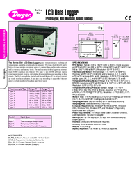 Thumbnail of document Data Sheet - DLI LCD Data Logger